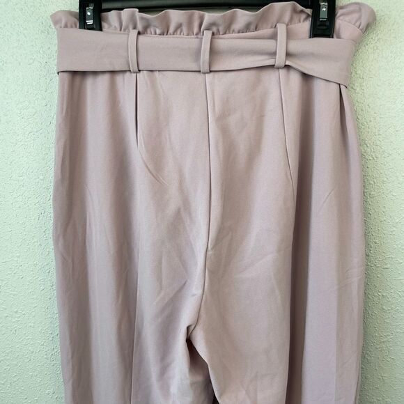 DO+BE Pastel Pink Slack Pants Size L EUC - Picture 3 of 5